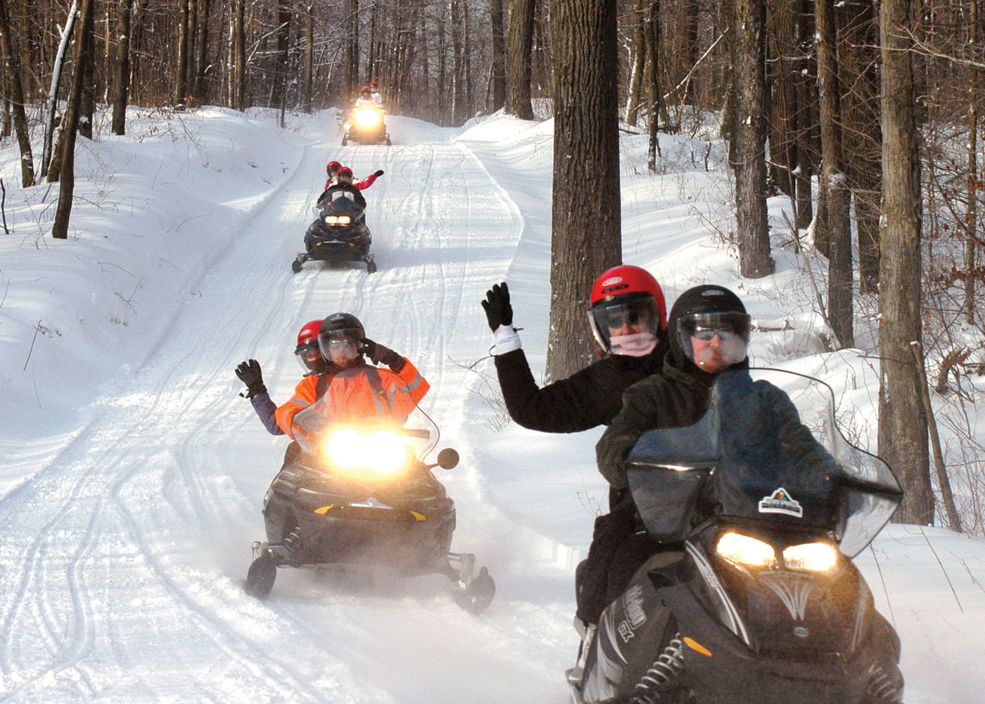 Snowmobiling in the Laurel Highlands